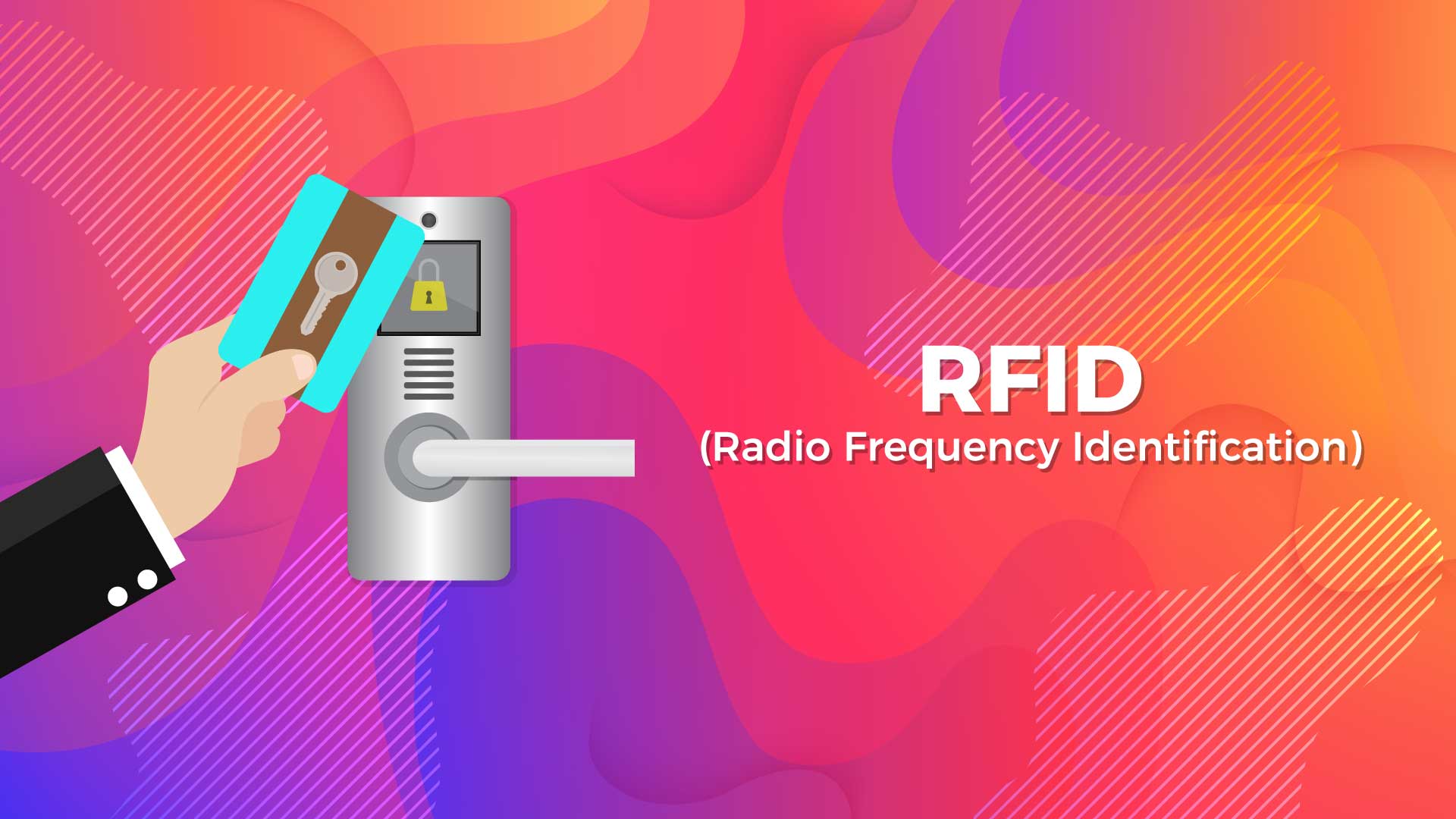 radio-frequency identification (RFID) graphic